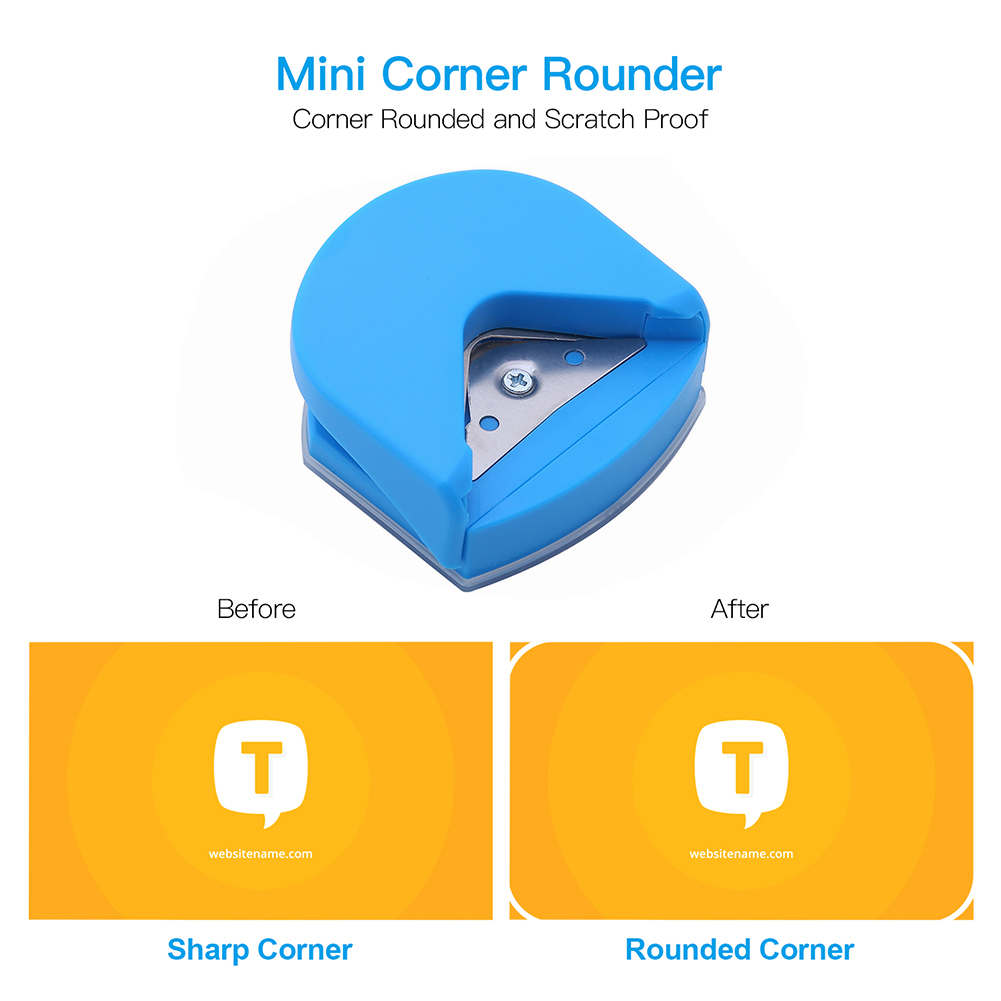 4mm Mini Portable Corner Rounder Punch Round Corner Trimmer Cutter Tool