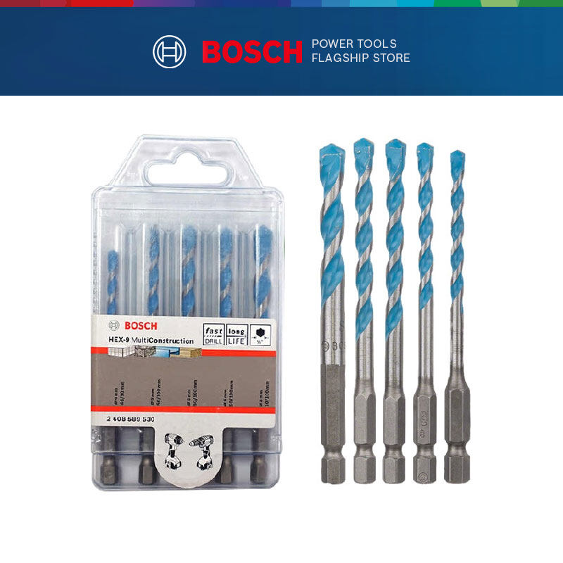 Bosch Bosch Expert HEX-9 MultiConstruction Drill bit set for concrete 2608900586 