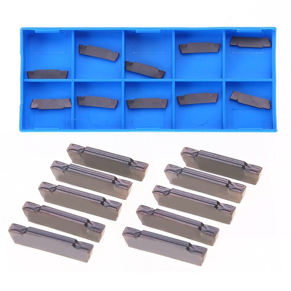 10x mgmn200-g lda carbide inserts blade for grooving cutting lathe tool 162mm