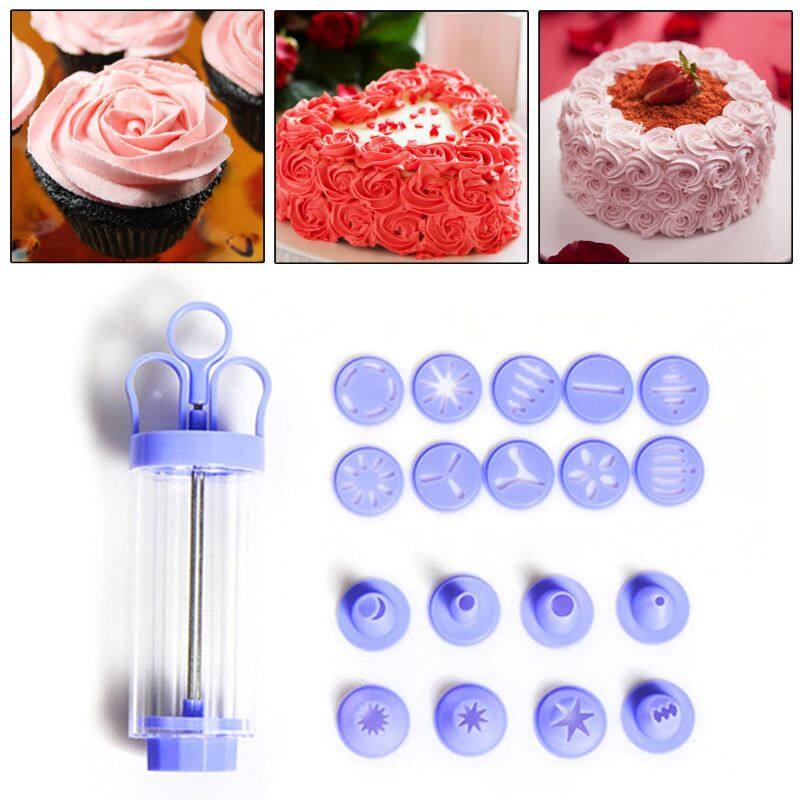 Biscuit Making Pump Cookie Maker Press Machine Cream Cake Decorating Tools Kitchen Mold