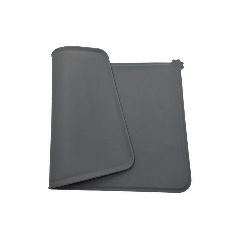Silicone Vải Lót Đĩa Ăn Hình Thú Cưng Không Thấm Nước Chống Trượt Miếng Lót Đồ Ăn Rò Rỉ Mèo Chó Mèo Thảm Xe Hơi Phụ Kiện Cho Thú Cưng Mat