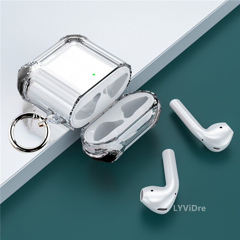 New anti-fall Case for AirPods 1 2 3 Pro Full Protective Dustproof TPU Clear Cute AirPods Pro 3 2 1 Case Cover for Apple AirPod 3 Cases for boy and Girls