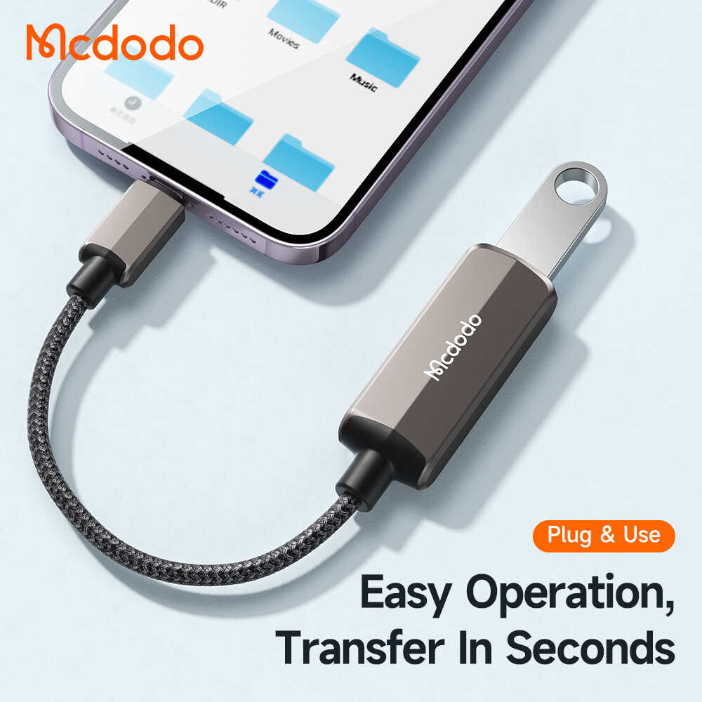 Mcdodo USB-A 3.0 TO lightning Adapters Adapter OTG Cable Adapter Converter