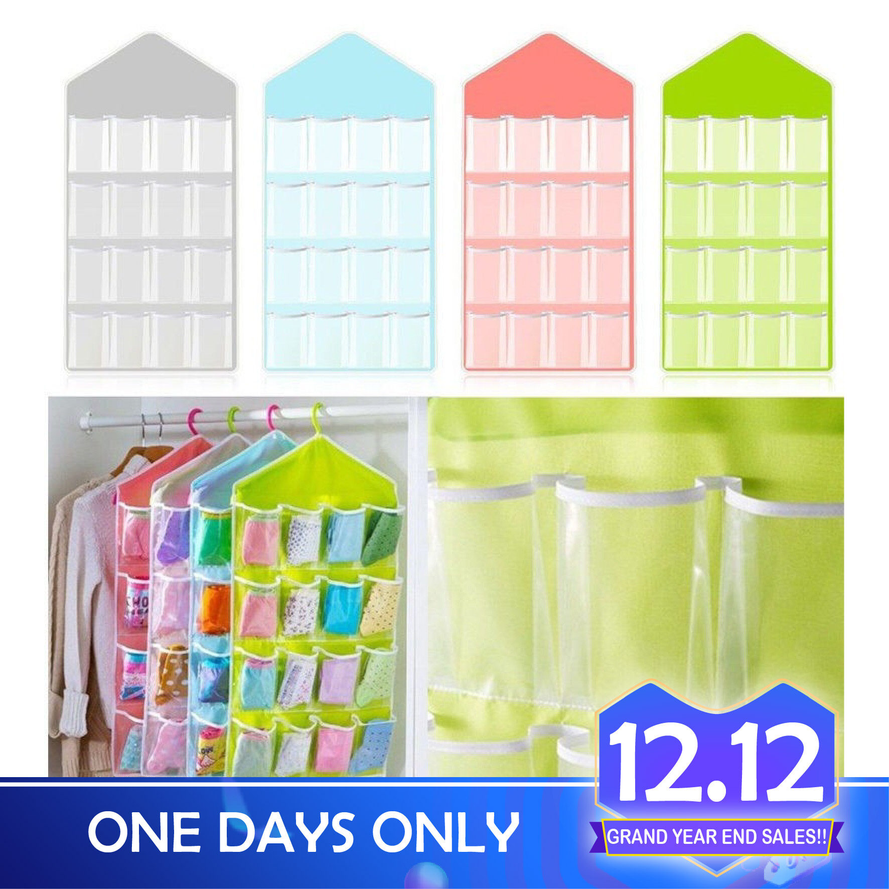 clear toy storage bolsas