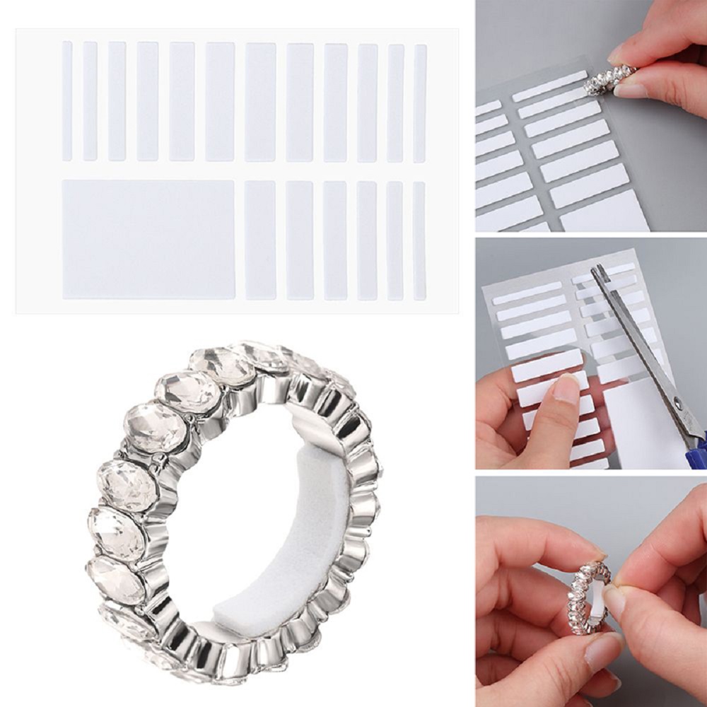【Jewelry】nhẫn Vô Hình Nhẫn Trong Suốt Dụng Cụ Điều Chỉnh Kích Thước Vô Hình Vừa Vặn Với Bất Kỳ Vòng Giữ Lỏng Lẻo Nào Dụng Cụ Điều Chỉnh Trong Suốt Vòng Giảm Kích Thước