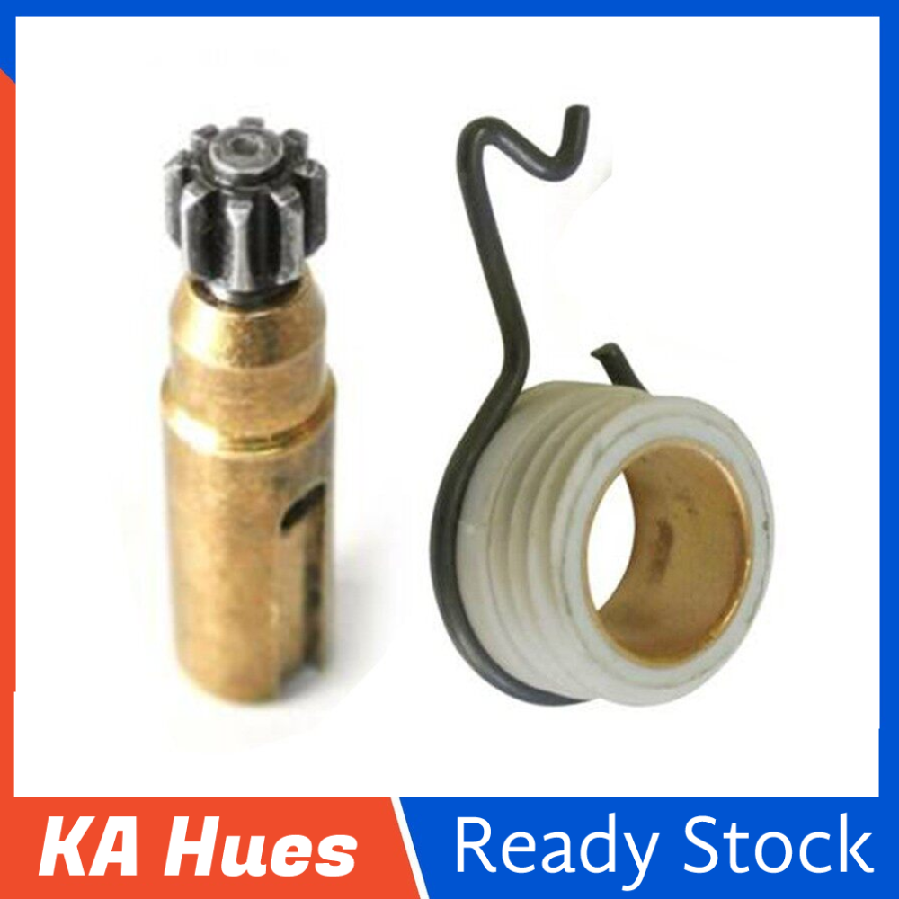 2pcs set oil pump worm replacement part for stihl chainsaw 017 018 ms180 ms170 021 023 025 ms210 ms230 ms250
