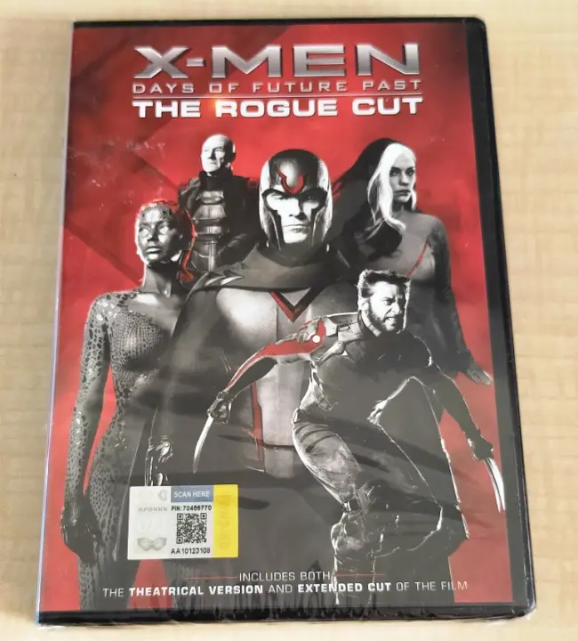 English Movie X Men Days Of Future Past The Rogue Cut Dvd 2 Disc Set Lazada