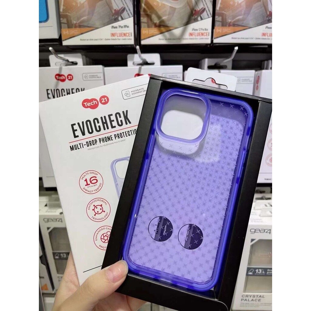 Tech21 Evo Check Case for iPhone 13 Pro max iPhone 13 iphone 13Pro high transparent shockproof phone Case Cover