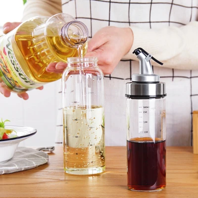 Pourer Accessories Kitchen Vinegar Olive Oil Cooking Sauce Bottle Oil Dispenser Seasoning Bottle Oil Sprayer