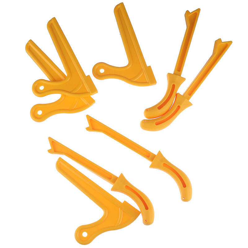 4pcs T1 T2 Wood Saw Push Stick Set Safety Hand Protection Sawdust For Carpentry