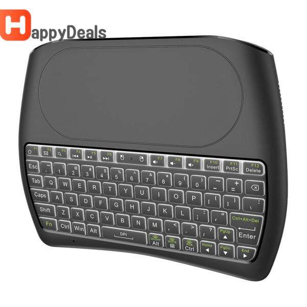 D8 2.4G Wireless Mini Keyboard Air Mouse Touchpad Controller w/Backlight Singapore