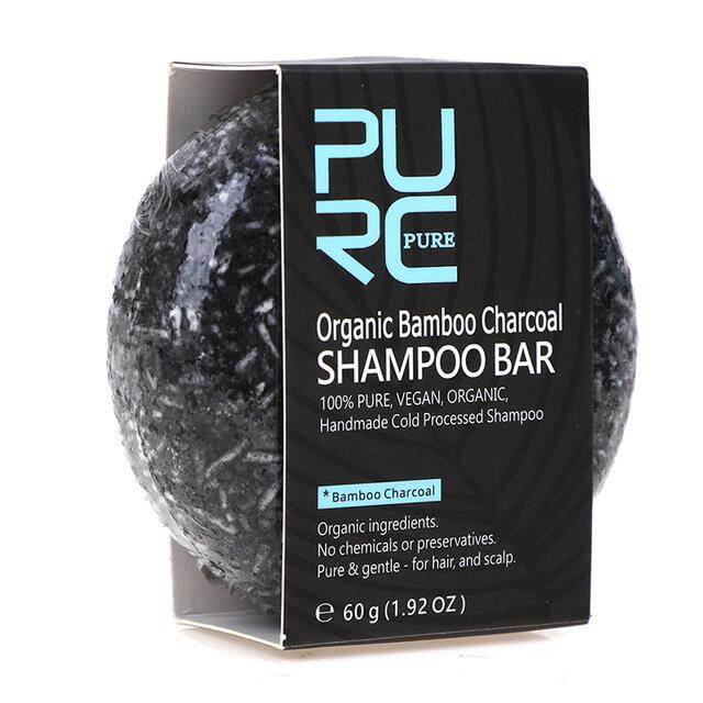 1pc Soap Hair Darkening Shampoo Bar Repair Gray White Color Dye Face Body 60g Natural Organic Conditioner