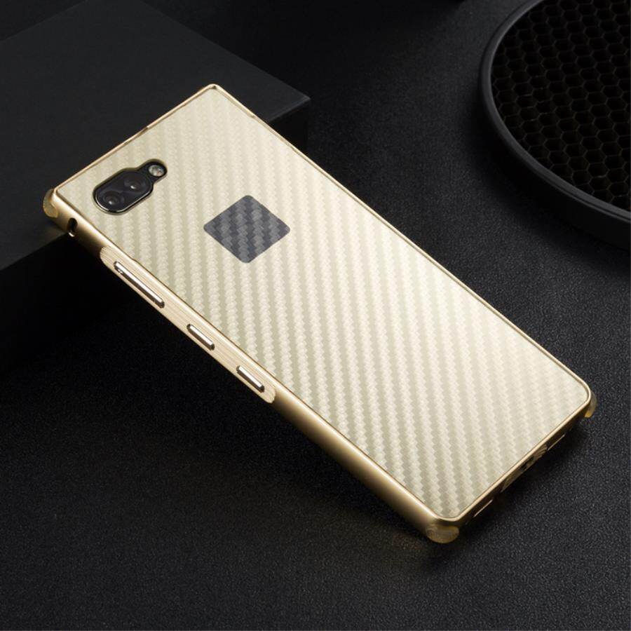 For Blackberry Key 2 Case Aluminum Metal Frame For Blackberry Key 2 Carbon Fiber Hard Cover