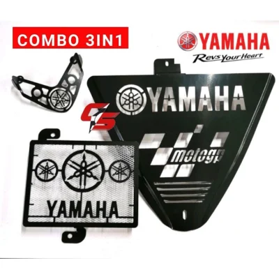 Yamaha LC135 V2 V3 V4 V5 v6 v7 Coolant Net & Engine Cover & Horn Cover (set)