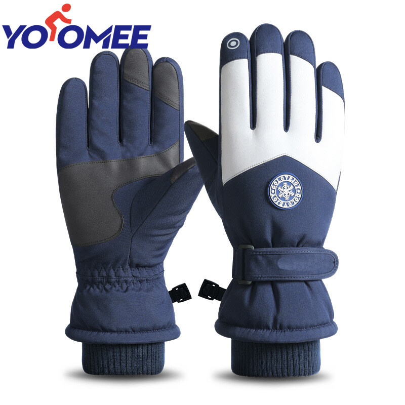 Yoomee New Touch Screen Ski Gloves Warm Snowboard Gloves Snowmobile Motorcycle Riding Winter Gloves Windproof Waterproof Snow Gloves