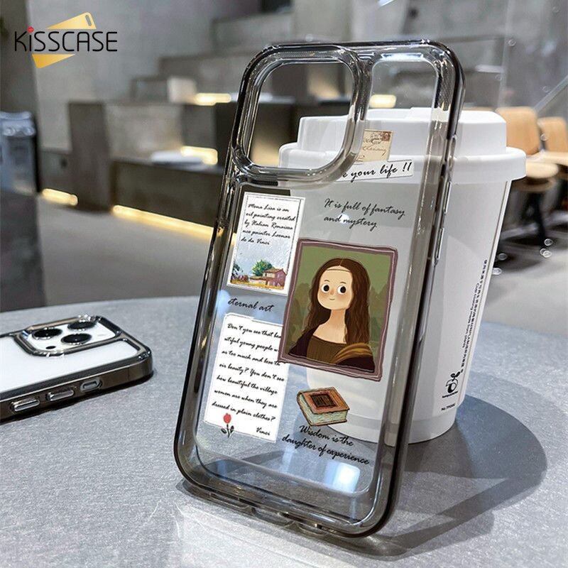 KISSCASE for IPhone 14 Pro Max/iPhone 14 Plus/iPhone 14 IPhone 13 Pro Max 13 Pro 13 IPhone 12 Pro Max 12 Pro 12 IPhone 11 Pro 11 Art Soft Phone Case