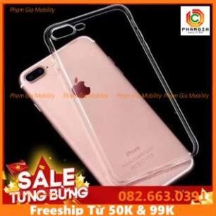 Ốp lưng silicon dẻo trong suốt dành cho iphone 5/6 /6s/6plus/6splus/7/8/7plus/8plus/X/Xs/Xsmax