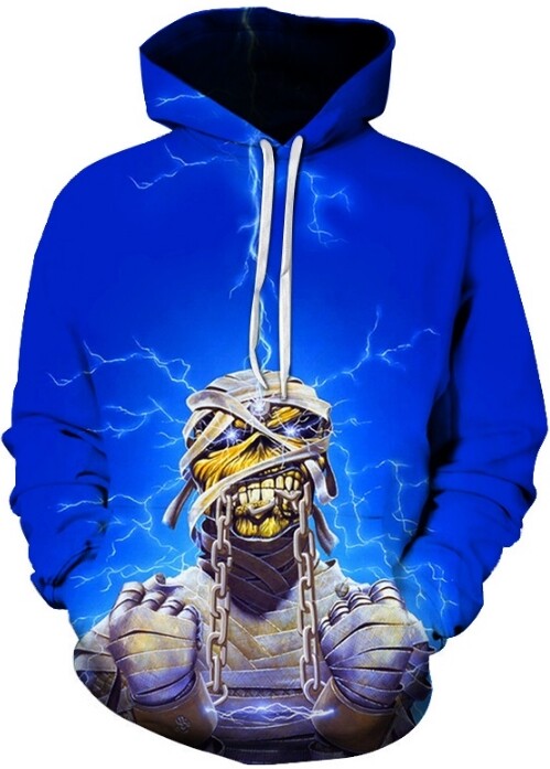 IRON MAIDEN BAND HEAVY METAL 3D HOODIE Lazada