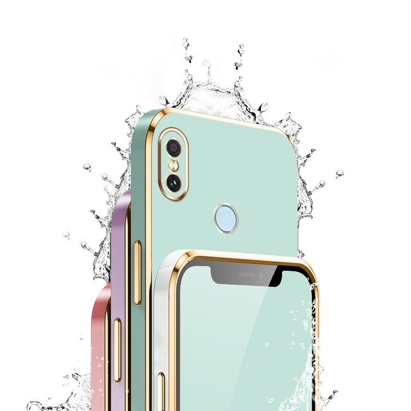 YBD Plating phone Case For Xiaomi Redmi Note 5 Casing Precise Camera Protection cases Luxury Straight Edge Cover
