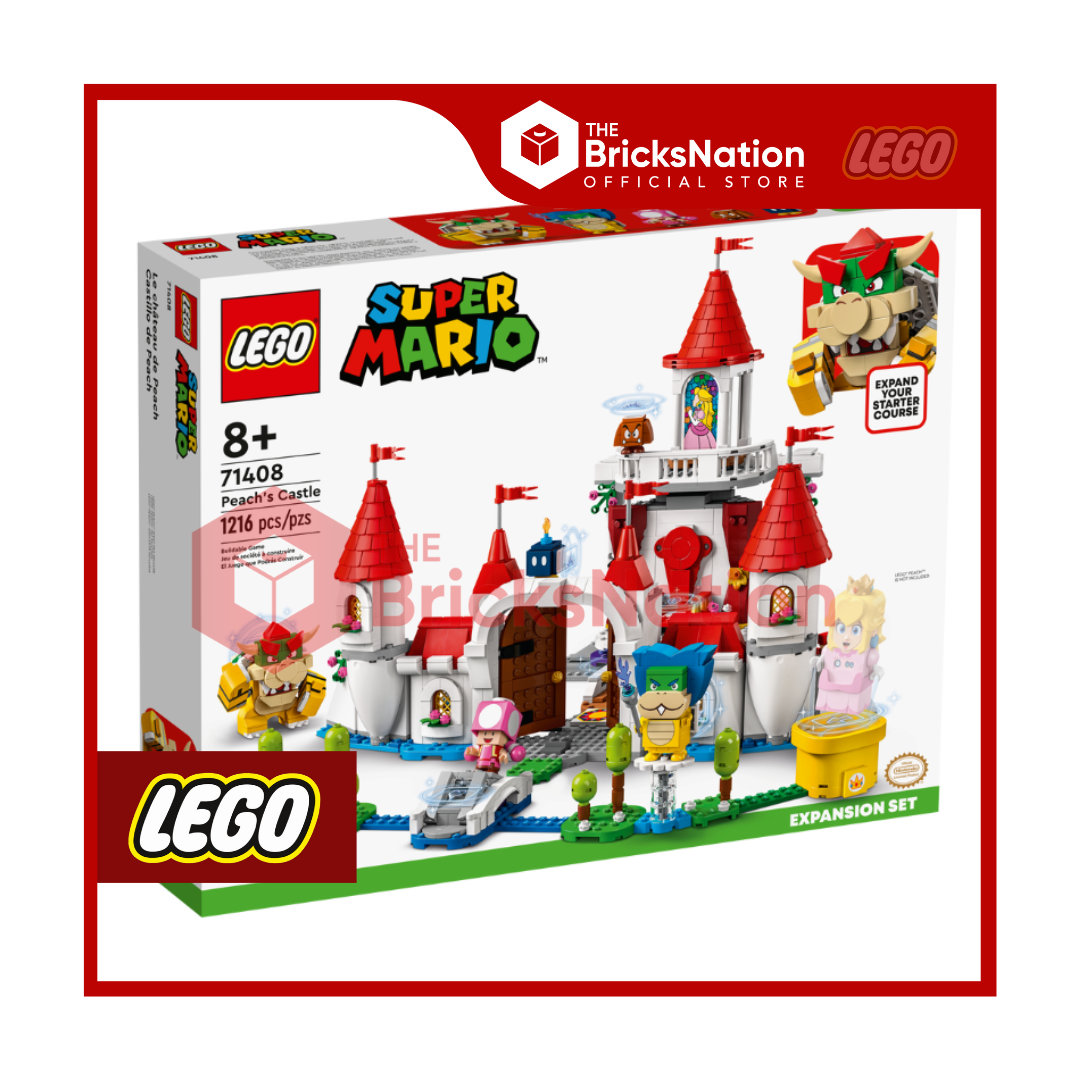 [TheBricksNation] LEGO 71408 Super Mario Peach’s Castle Expansion Set ...