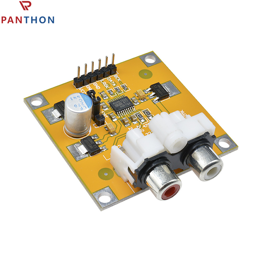 PANTHON PCM5102 PCM5102A DAC Decoder Board I2S Input 32Bit 384K for Red Core Player