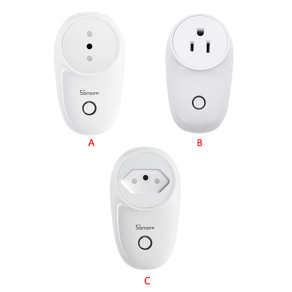 S26 WiFi Smart Socket Remote Control Wireless Home Timer Power Socket Support Voice Control