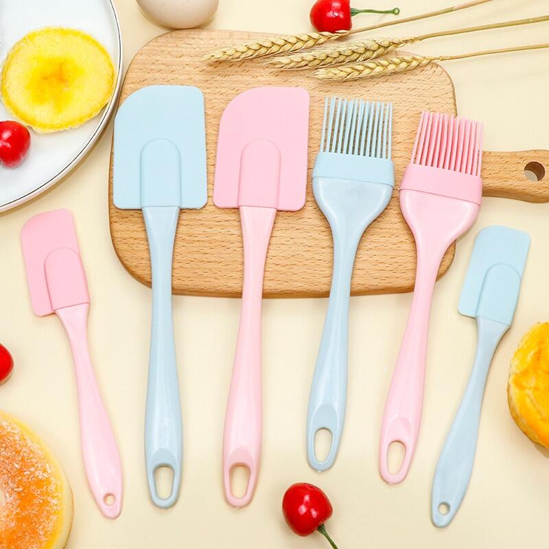 Giấc Mơ Hunter 3 Cái/bộ Đồ Dùng Nhà Bếp Silicone Kem Bơ Scraper Bàn Chải Xẻng Xúc Bánh Mì Bánh Ngọt Nướng Bánh Dụng Cụ Nấu Nướng Đồ Dùng Nhà Bếp
