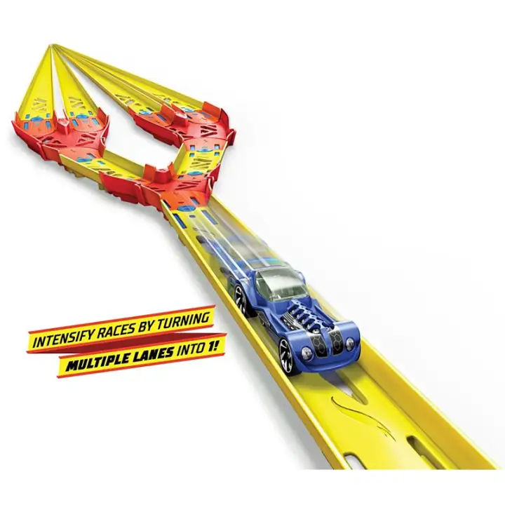 hot wheels split track