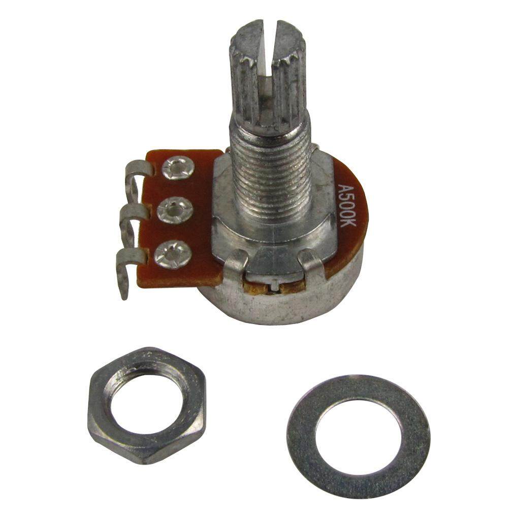 Musiclily Metric Mini 18mm Split Shaft Pots Guitar Potentiometers (2