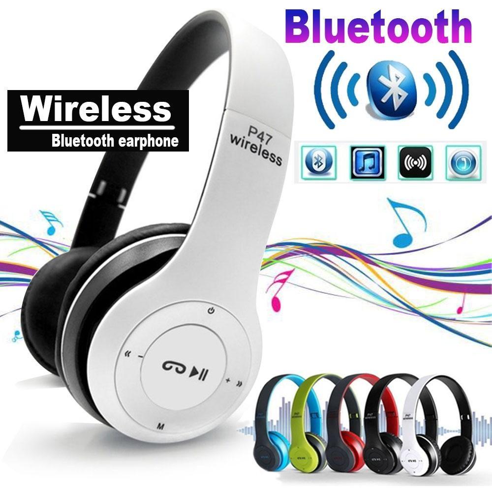 Casque Bluetooth P47 Extra Bass Casque sans fil avec micro_voghion.com