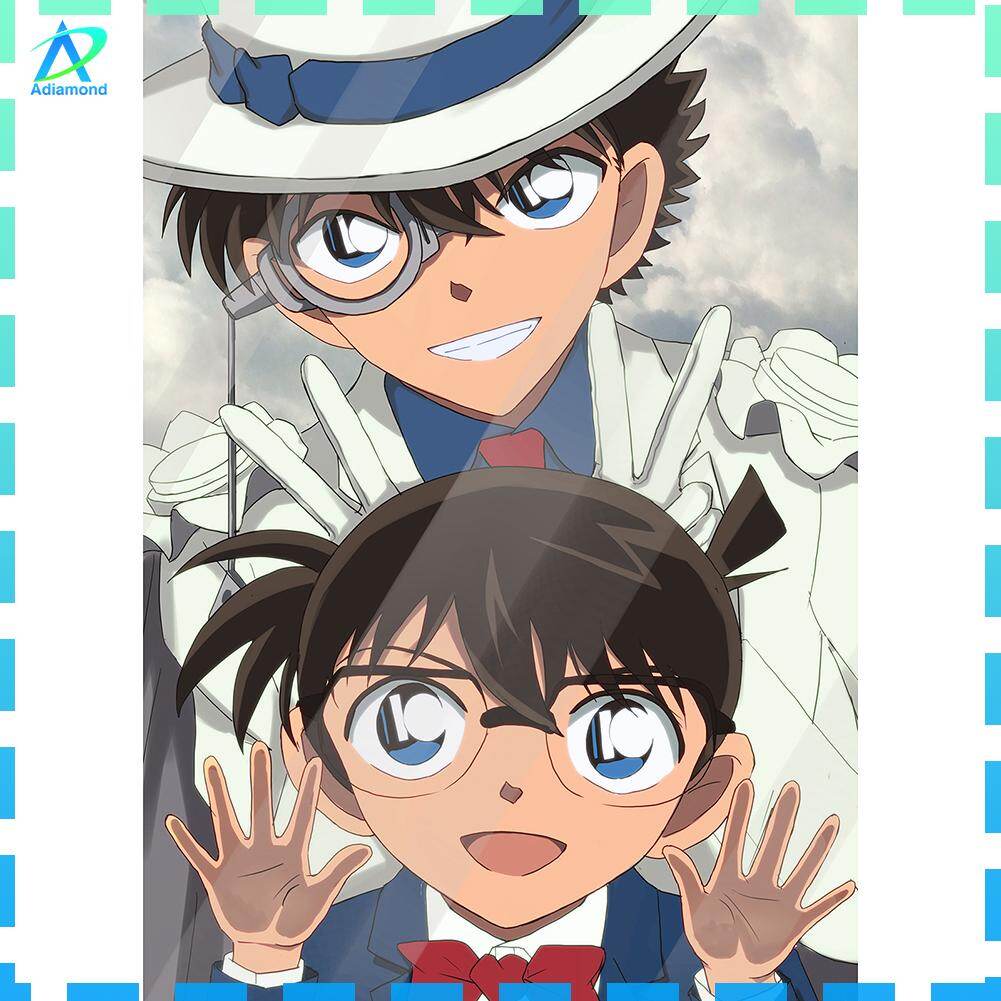 Diamond Painting 5D DIY Full Round Drill Drawing Clever Detective Kit Craft