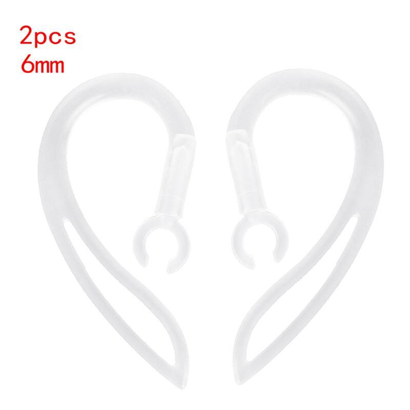 [Giấc mơ tủ quần áo] Kẹp móc đeo tai silicon mềm trong suốt Tai nghe tương thích Bluetooth Mini