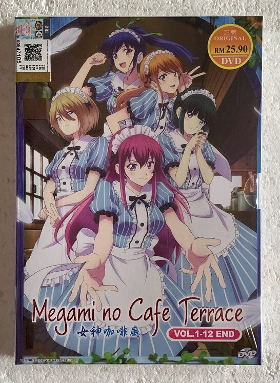 Anime DVD Megami No Cafe Terrace (Ep 1-12 End) Complete English