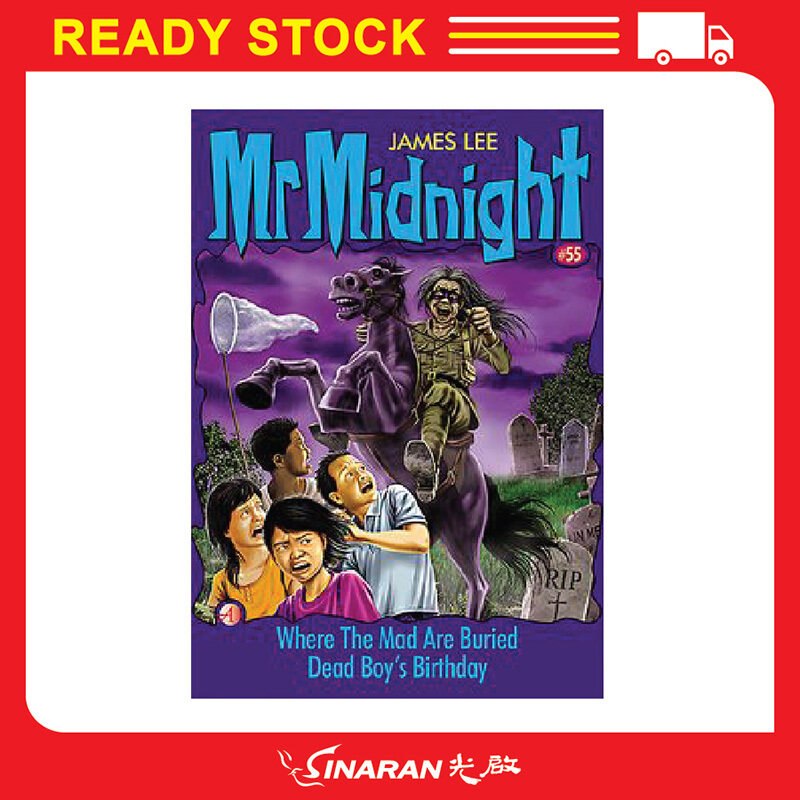 Mr. Midnight #55 : Where The Mad Are Buried Malaysia