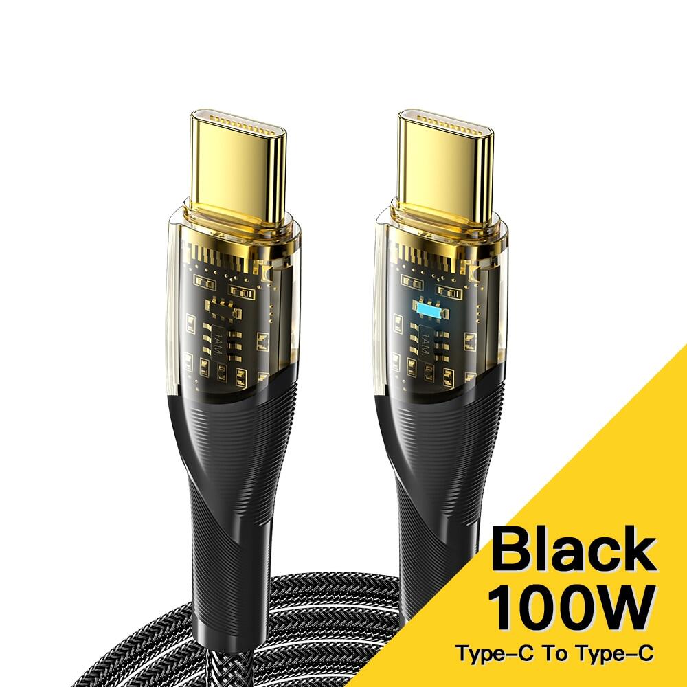 Essager pd100w usb c to usb c cable type c fast charging wire cord for macbook ipad samsung huawei xiaomi poco 5a data cable