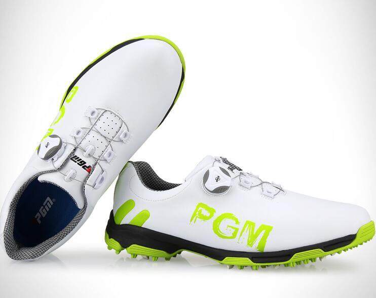 PGM tide shoes golf shoes men's waterproof shoes double patent shoes