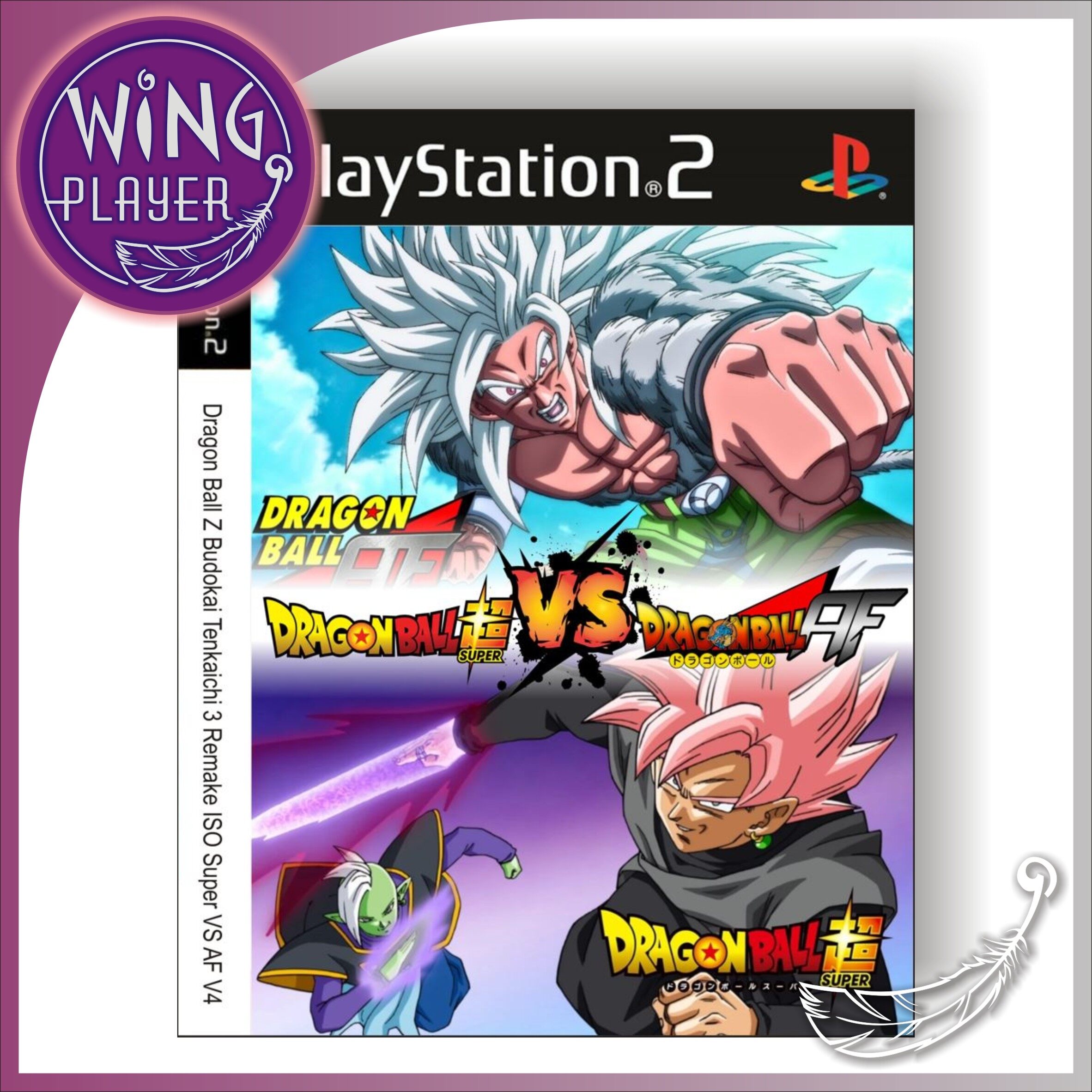 PS2 Game - Dragon Ball Z Budokai Tenkaichi 3 Remake ISO Super VS AF V4