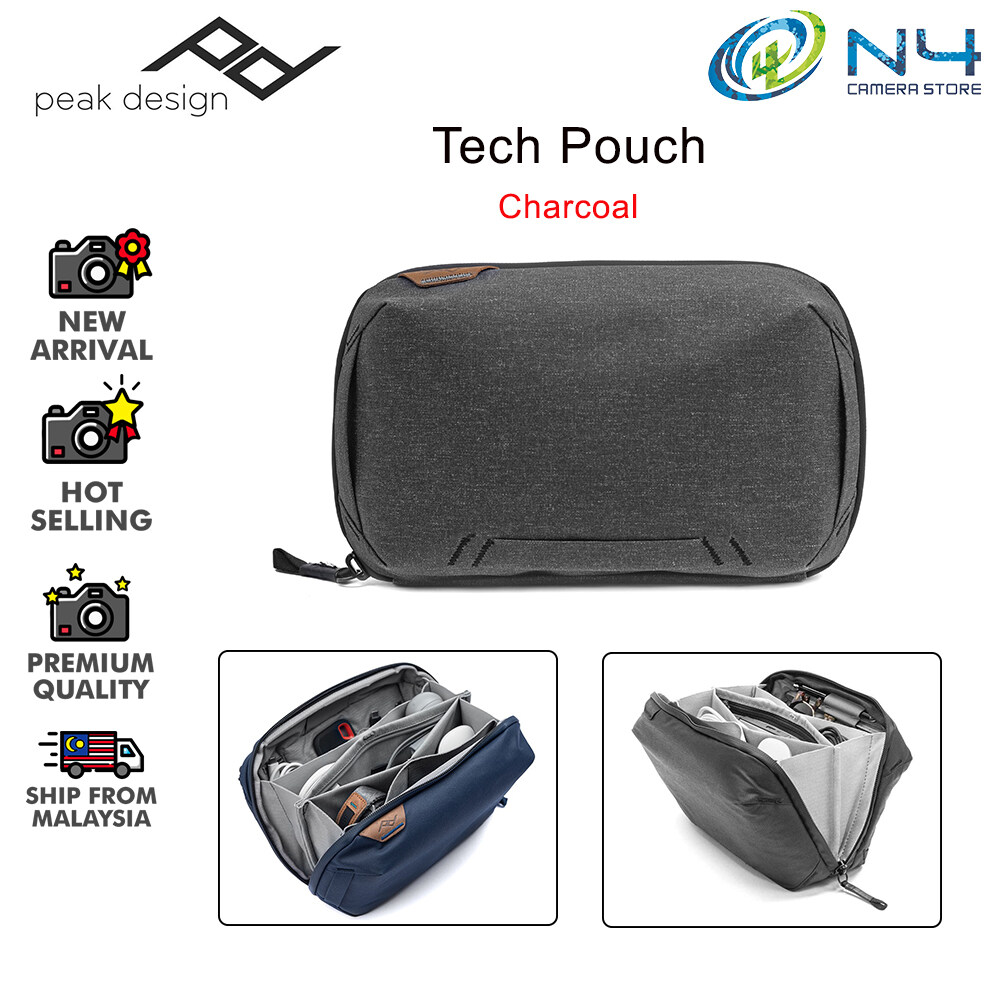 Peak Design Tech Pouch (Charcoal) - The Original