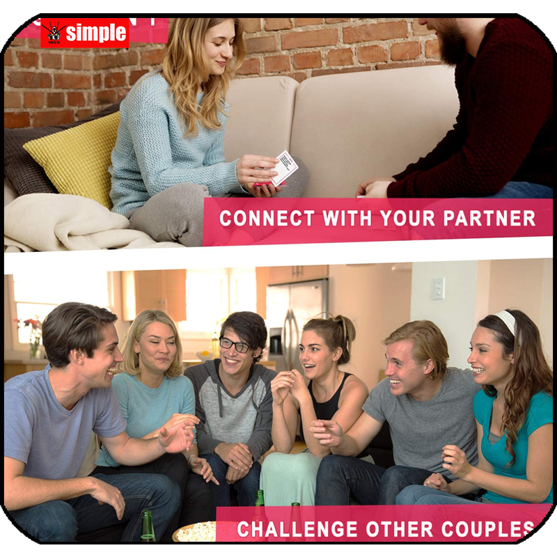 The Ultimate Game for Couples - Great Conversations and Fun Challenges for Date Night - Perfect Romantic Gift