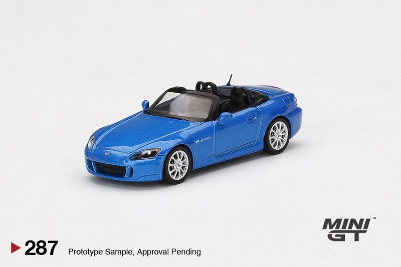 Wild Fire 1:64 Honda S2000 Voltex Yellow Resin Model Car - Moxtoys
