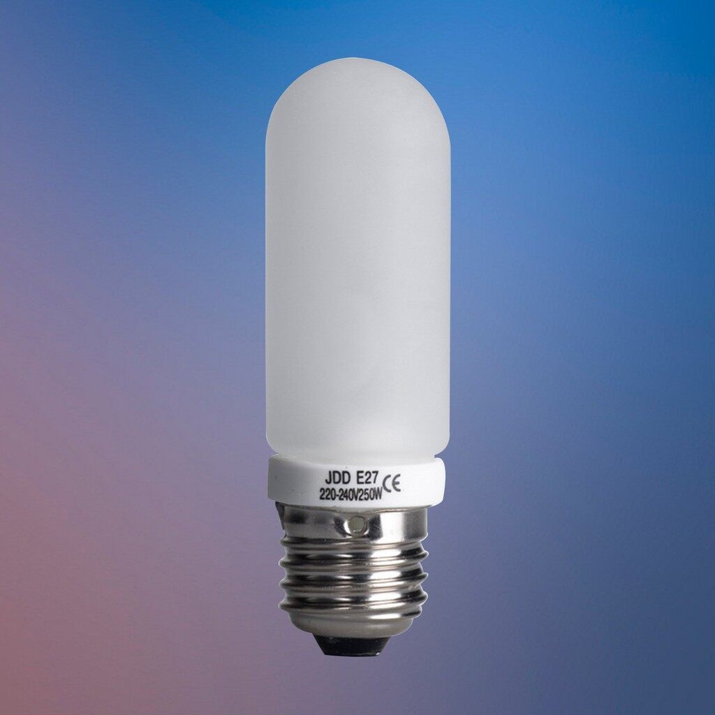 Studio ảnh Flash mô hình đèn E27 250W 220V bóng đèn nhấp nháy