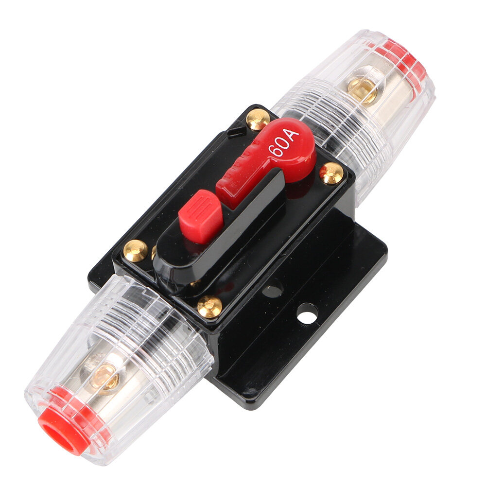 Fuse Adapter Circuit Breaker Car Truck Audio Amplifier 12V/24V Stereo