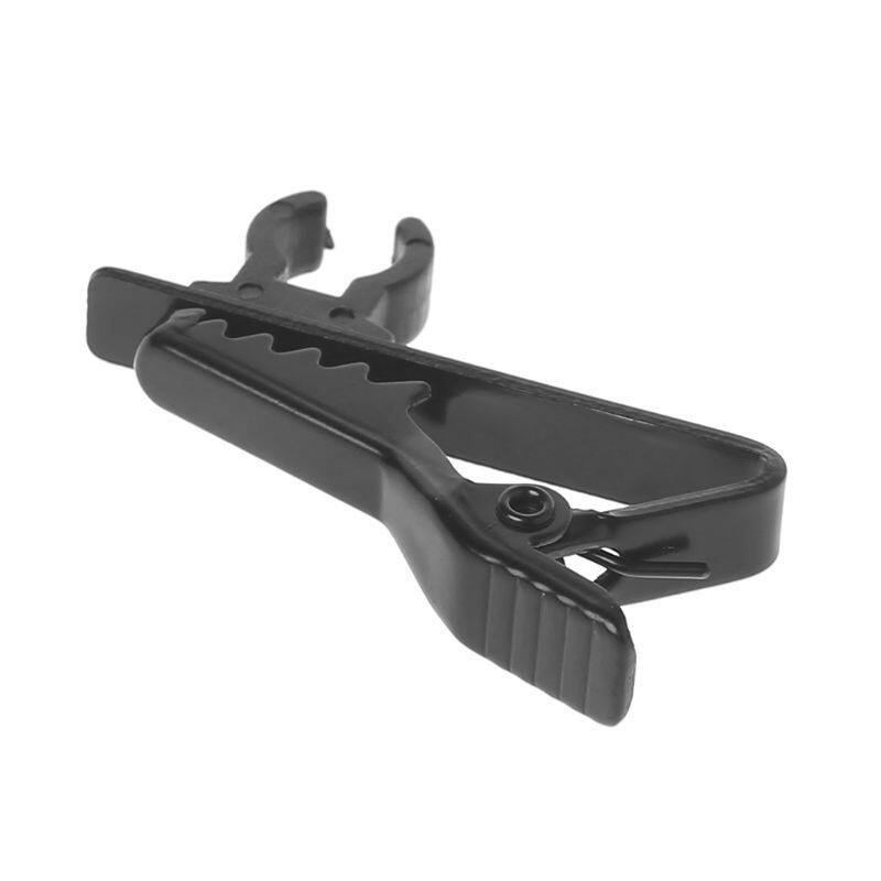 Đen Micro Kẹp Sắt Lavalier Clip Phụ Kiện Micro Micro Không Dây Gắn Micro Ve Áo Kẹp Cà Vạt