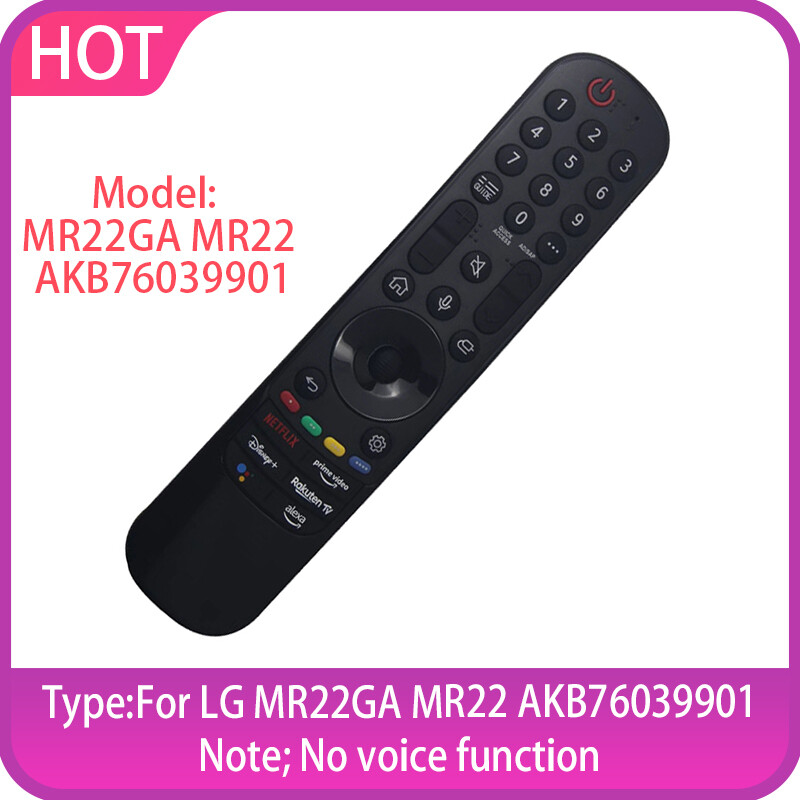 TV Remote Control MR22GA MR22 AKB76039901/Compatible for LG TV Controller replacement