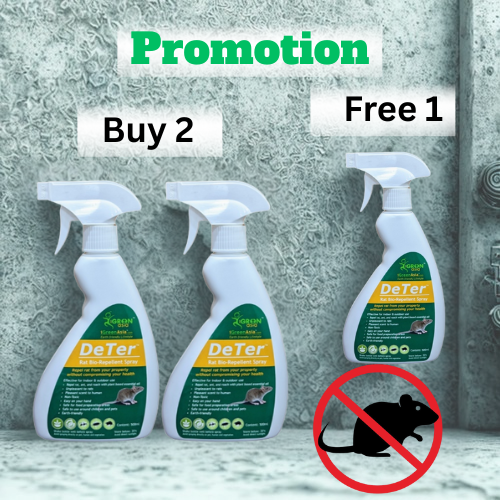 iGreenAsia - DeTer Rat Bio-Repellent Spray (500ml) Eco-Friendly Rat Repellent Spray Fragrance Free Rodent Repellent Igreen Resources Sdn Bhd Rat Spray - Lazada | Lazada