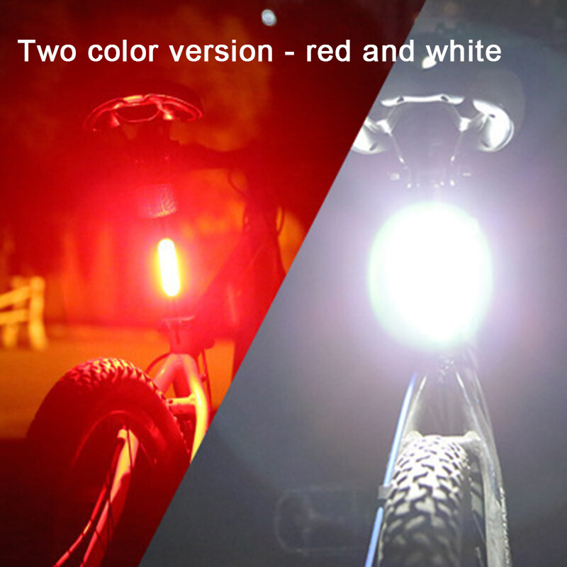 2021 New 5 Led Usb Rechargeable Bike Tail Light Bicycle Safety Cycling