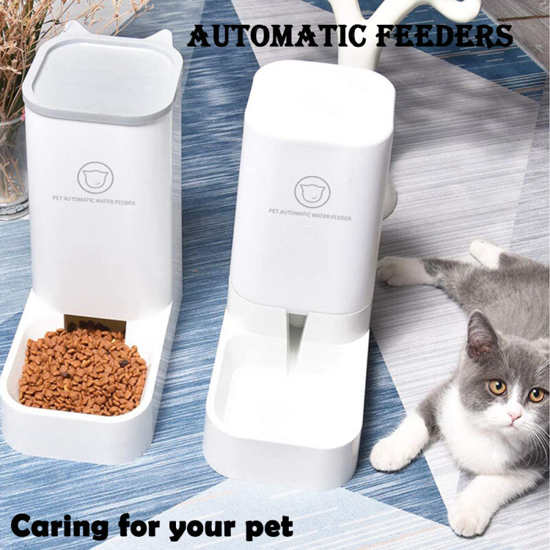 Bát tự động cho thú cưng, bát nước cho chó, mèo, bát đựng thức ăn, đài phun nước, phụ kiện cho chó