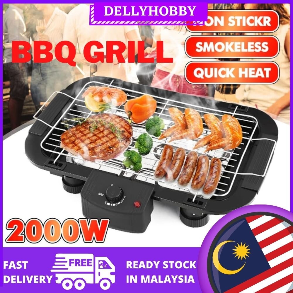 PREORDER Delly E223 Electric Grill Barbeque Smokeless Korean BBQ Pan