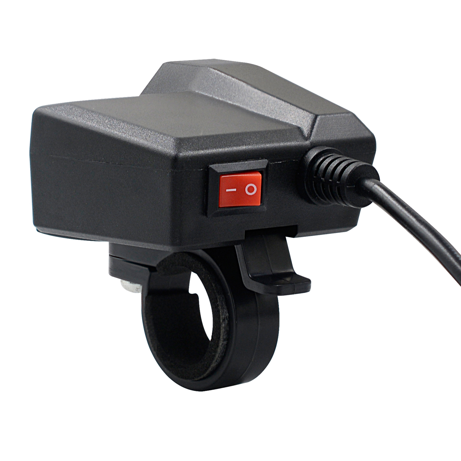 Wiki [Hàng Có Sẵn] Bộ Sạc USB Xe Máy Chống Nước Ổ Cắm Điện Thoại Di Động Splitter Power Adapter