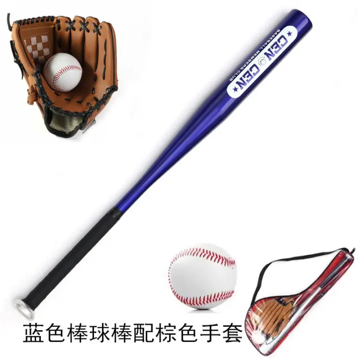 baseball bat and glove set